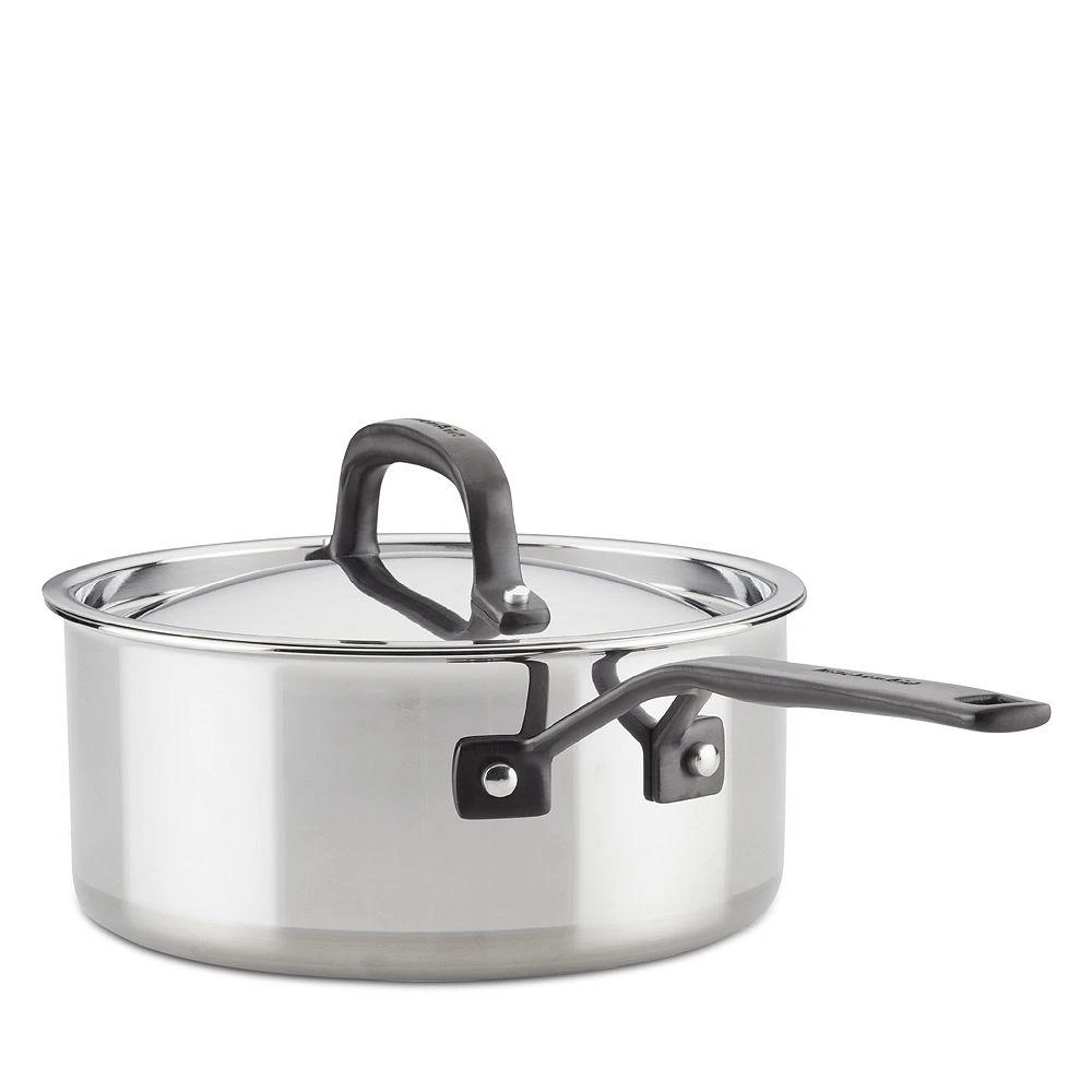 KitchenAid 5-Ply Clad Stainless Steel 10-Piece Cookware Set 6