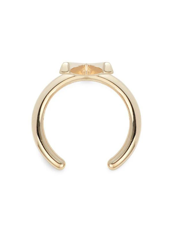 Valentino Garavani 5-Piece Goldtone Yes No Ring Set - JEWELRY 