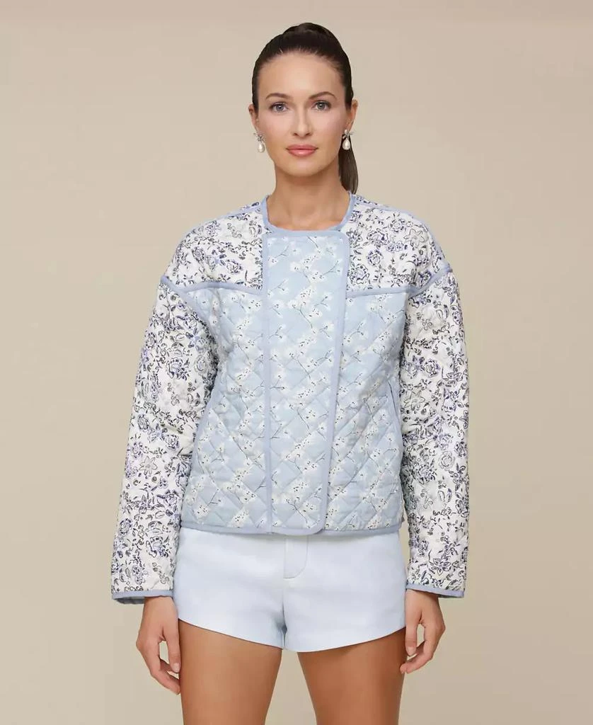 Avec Les Filles Women's Patchwork Quilted Jacket 3