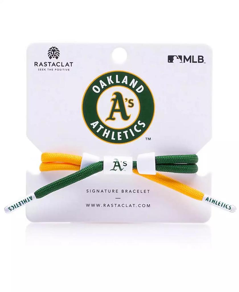 Rastaclat Men's Oakland Athletics Signature Outfield Bracelet