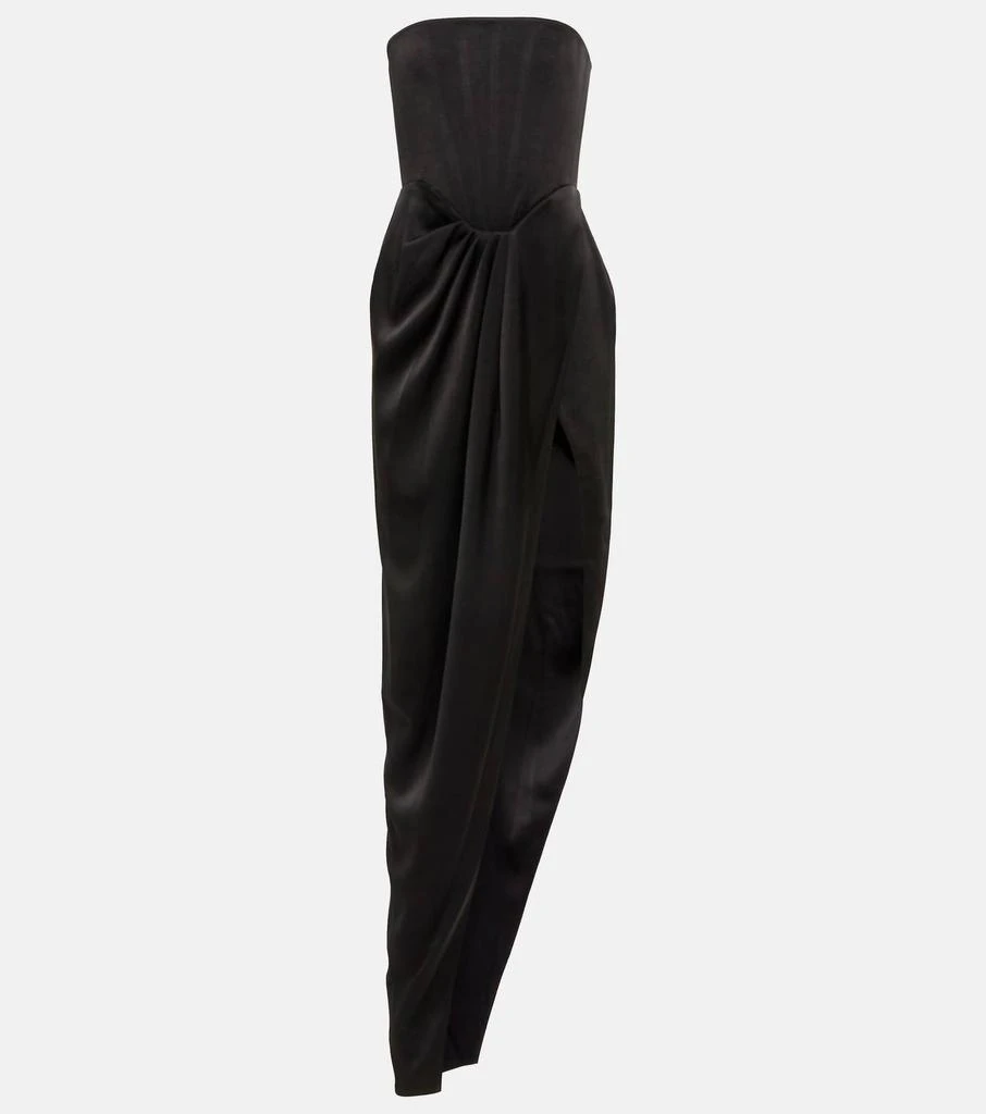 Alex Perry Alex Perry - Ledger Strapless Satin Gown 4