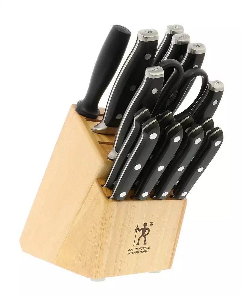 ZWILLING HENCKELS Forged Premio 17-Piece Knife Block Set 1