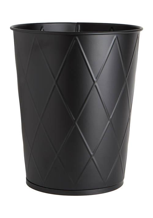 MoDA Harlequin Waste Basket   Black