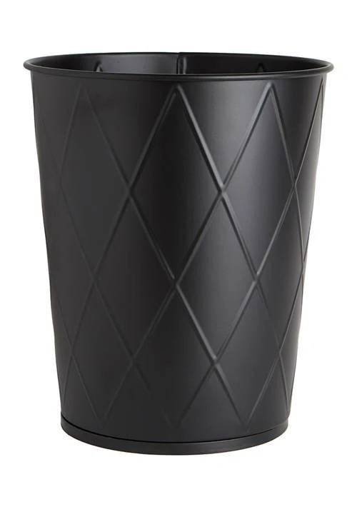 MoDA Harlequin Waste Basket   Black 1