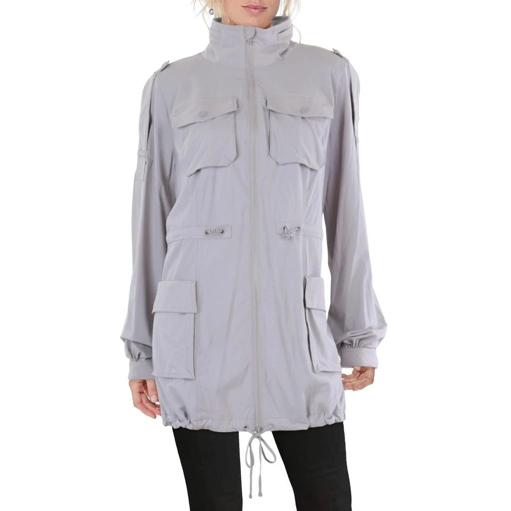 Blanc Noir Womens Utility Hidden Hood Anorak Jacket 1