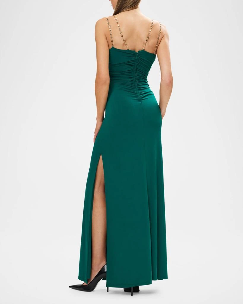 Herve Leger The Amal Chain-Strap Gown 3
