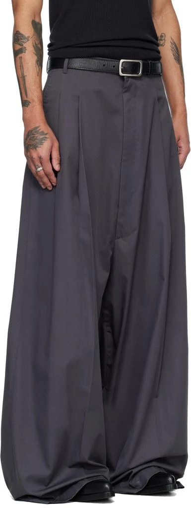 LU
U DAN Gray Lowline Trousers 2