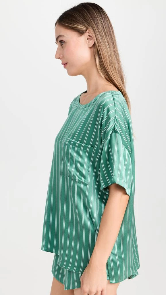 Lunya Washable Silk Tee Shorts Set 3