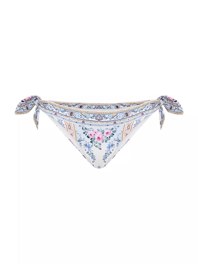 Camilla Floral Side-Tie Bikini Bottom