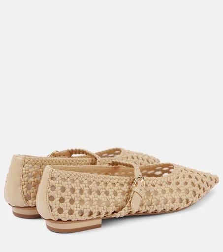 Ulla Johnson Open-knit Mary Jane flats 2