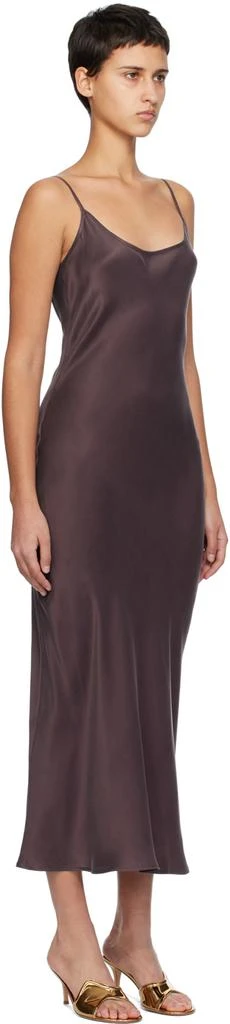 Silk Laundry Brown 1996 Maxi Dress 2