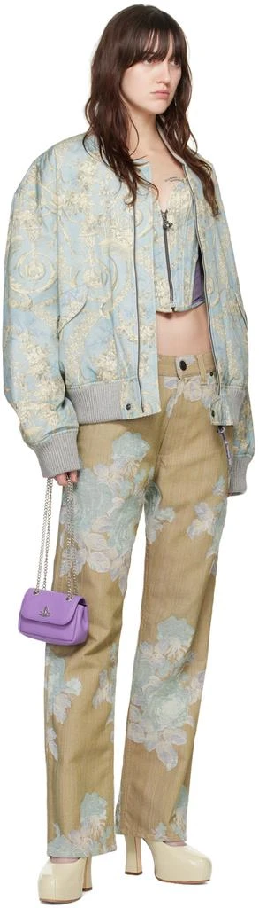 Vivienne Westwood Blue Classic Corset 4