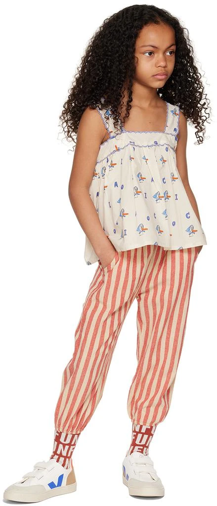 Wander & Wonder Kids Off-White Printed Camisole 4