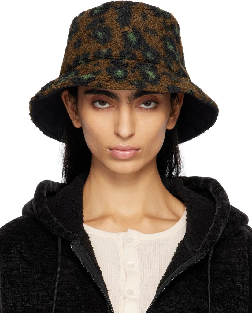 Carhartt WIP Brown & Black Orla Reversible Bucket Hat 1