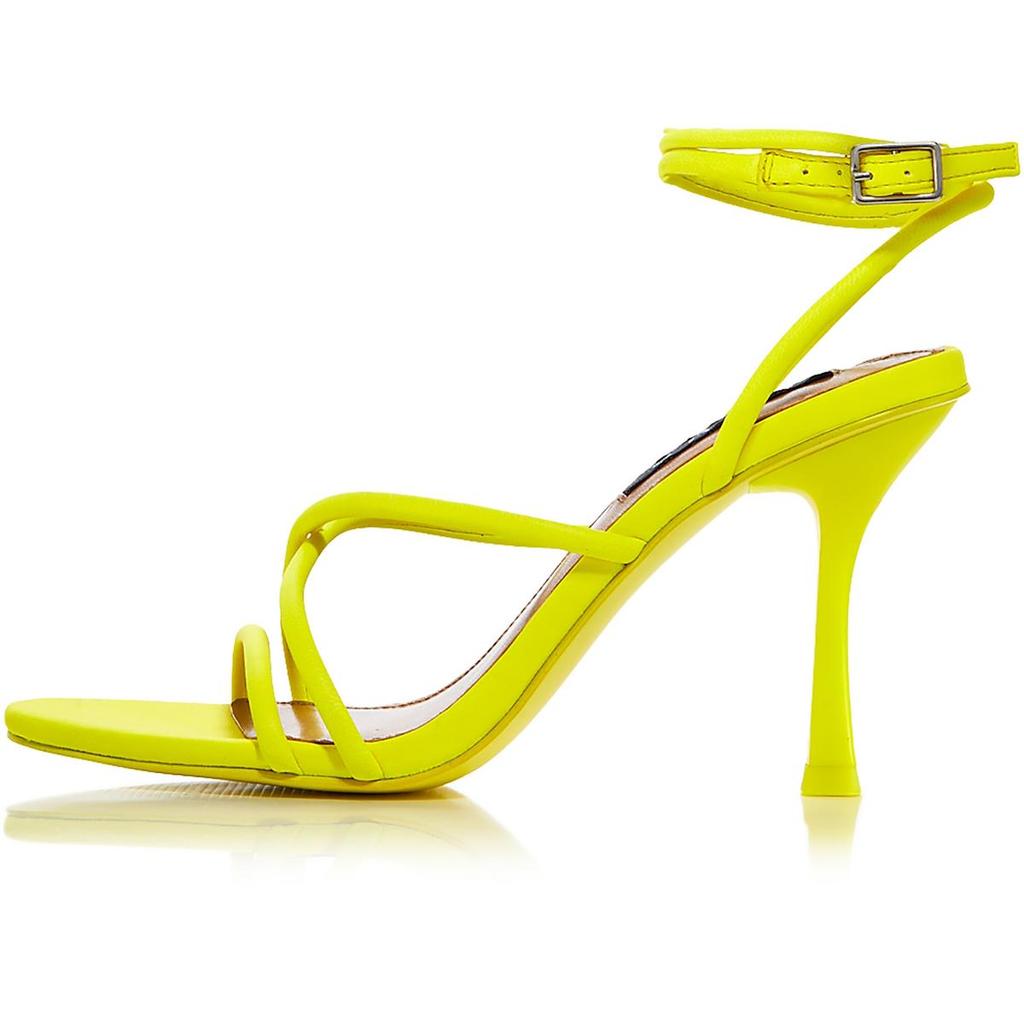 Aqua Arlow Womens Faux Leather Heels