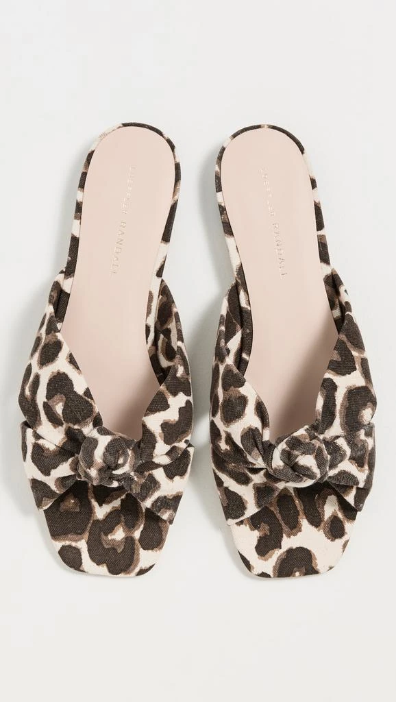 Loeffler Randall Claudette Mignon Knot Flat Sandals 4