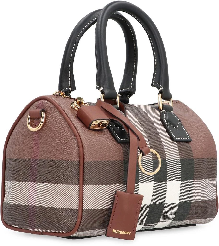 Burberry Burberry Bowling Mini Coated Canvas Handbag 3