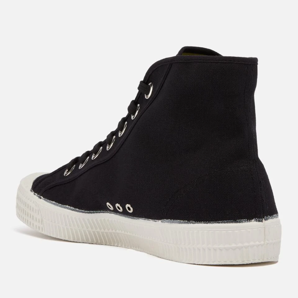 Novesta NOVESTA STAR DRIBBLE CANVAS HIGH-TOP TRAINERS 4