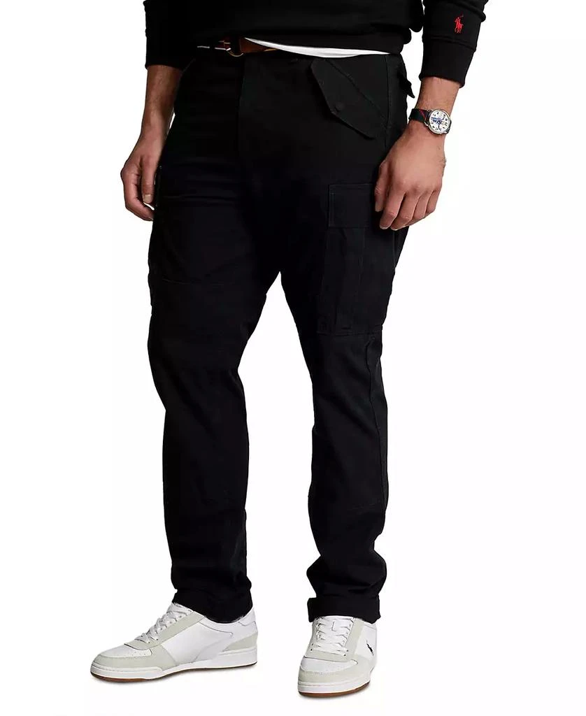Ralph Lauren Men's Big & Tall Classic Tapered Fit Canvas Cargo Pants 1