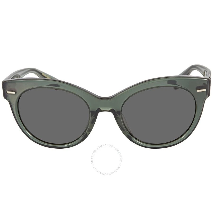 Oliver Peoples Open Box - Oliver Peoples The Row Georgica Grey Cat Eye Ladies Sunglasses OV5421SU 154787 53 2
