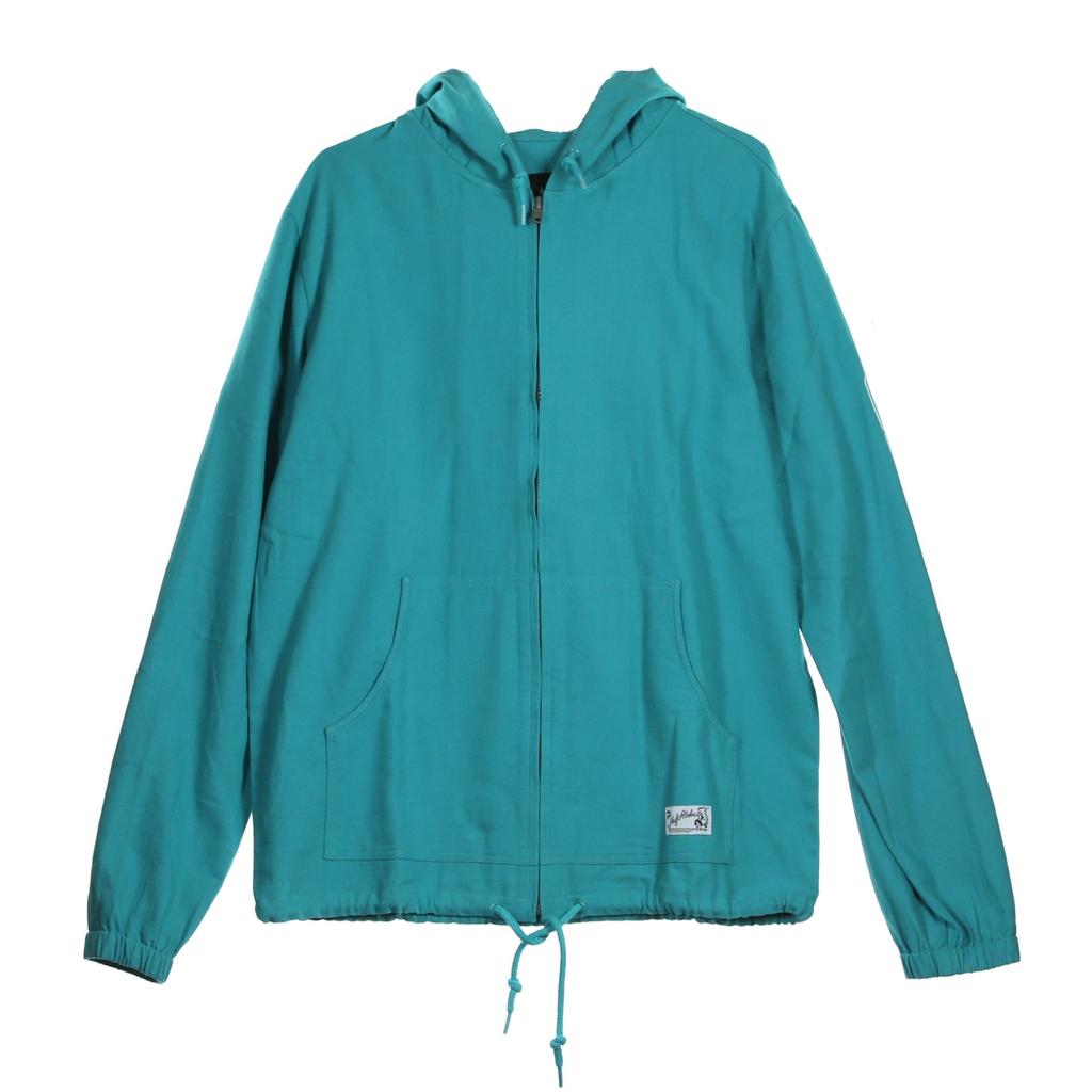 HUF Hoodie Zip Man Baja Jacket Bright Aqua