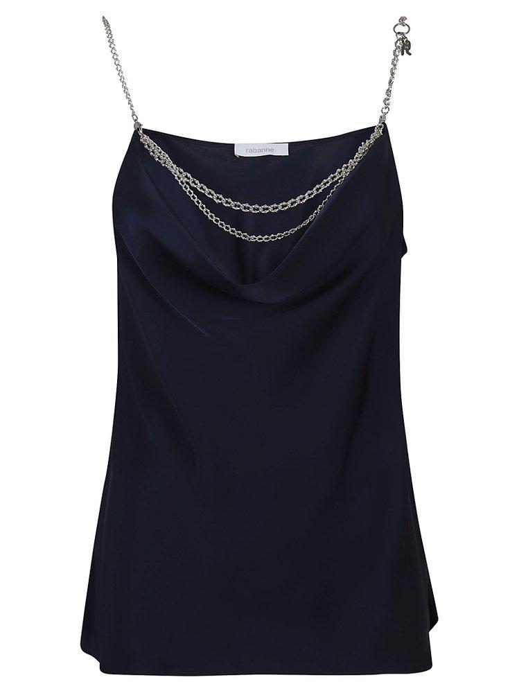 Paco Rabanne Paco Rabanne Satin Tank Top