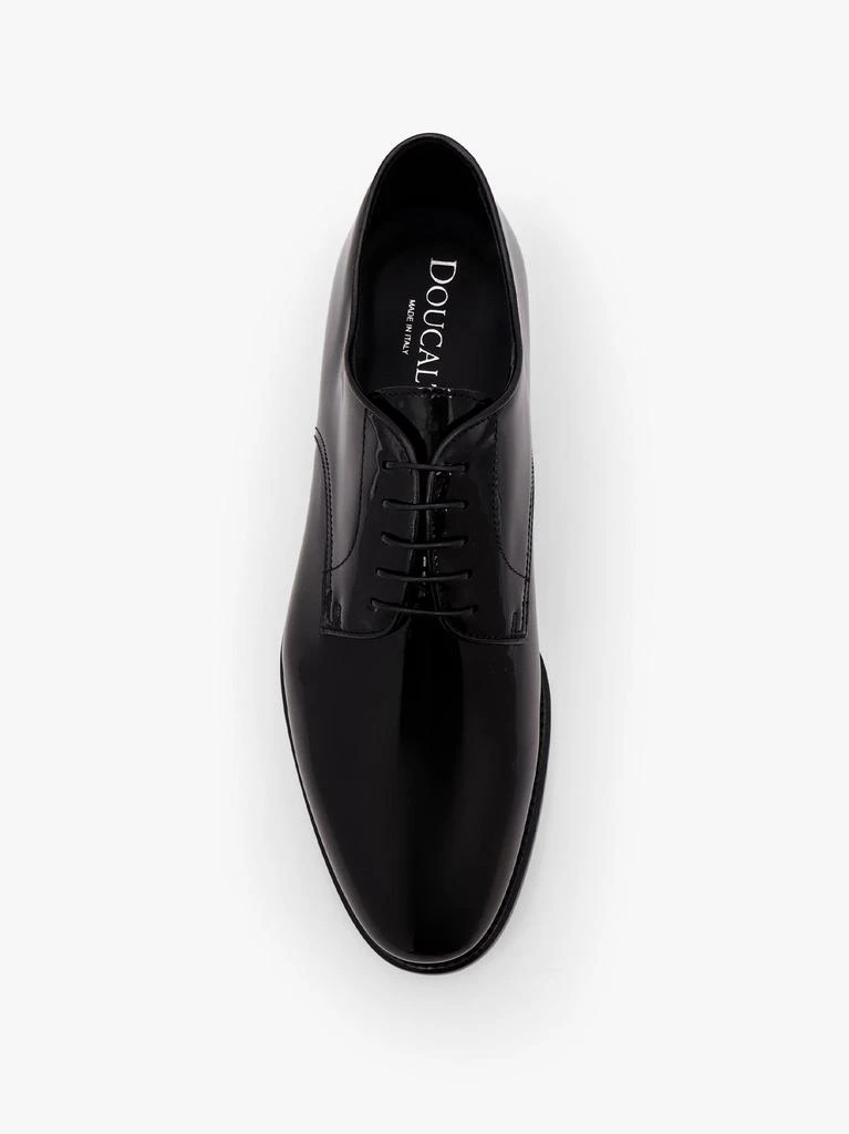 DOUCAL'S Lace-up patent leather shoe 4