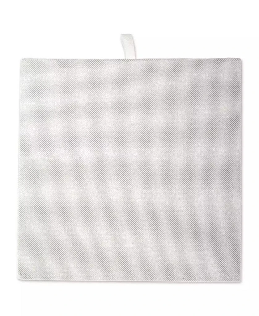 Design Imports Polyester Cube Solid Square 10