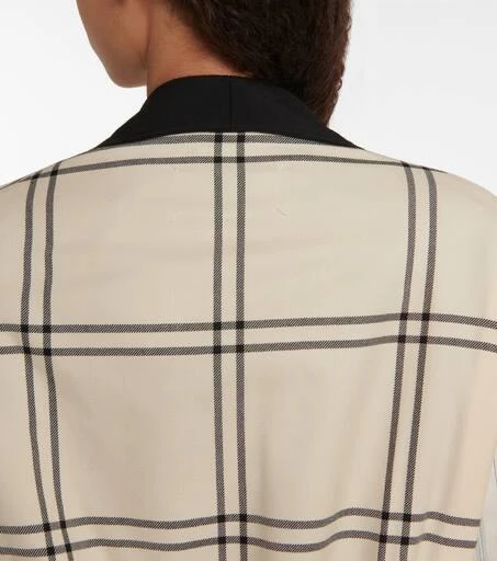 MAISON MARGIELA Reversible checked virgin wool jacket 5