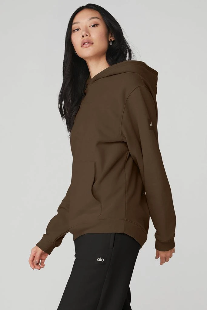 Alo Renown Heavy Weight Hoodie - Espresso 3