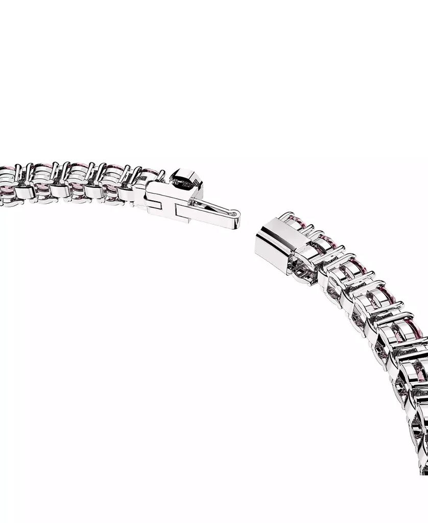 Swarovski Crystal Round Cut Matrix Tennis Bracelet 2