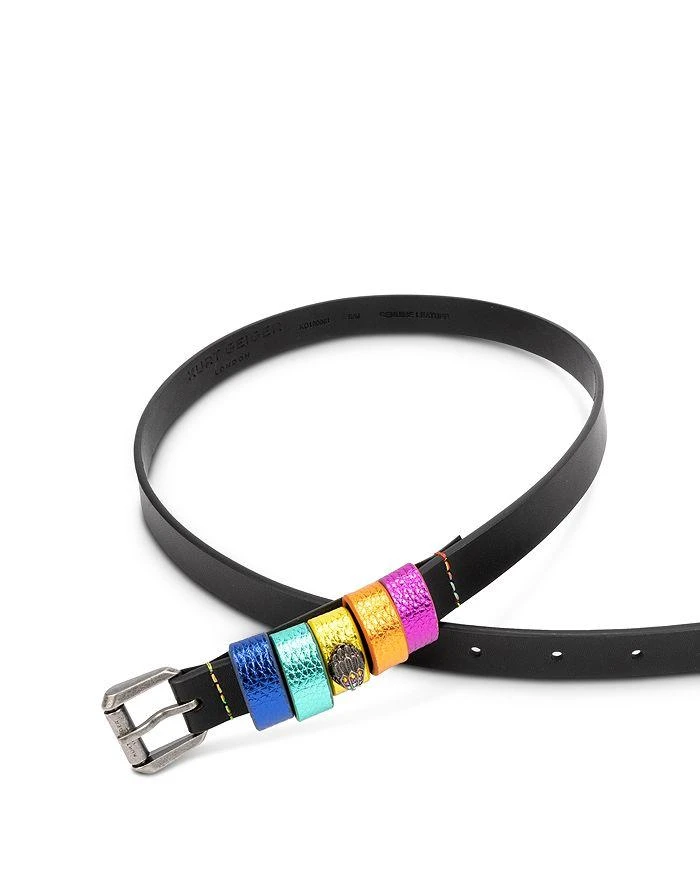Kurt Geiger Women's Multi Keeper Leather Belt 5