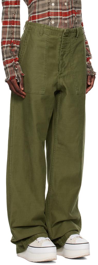 R13 Khaki Utility Trousers