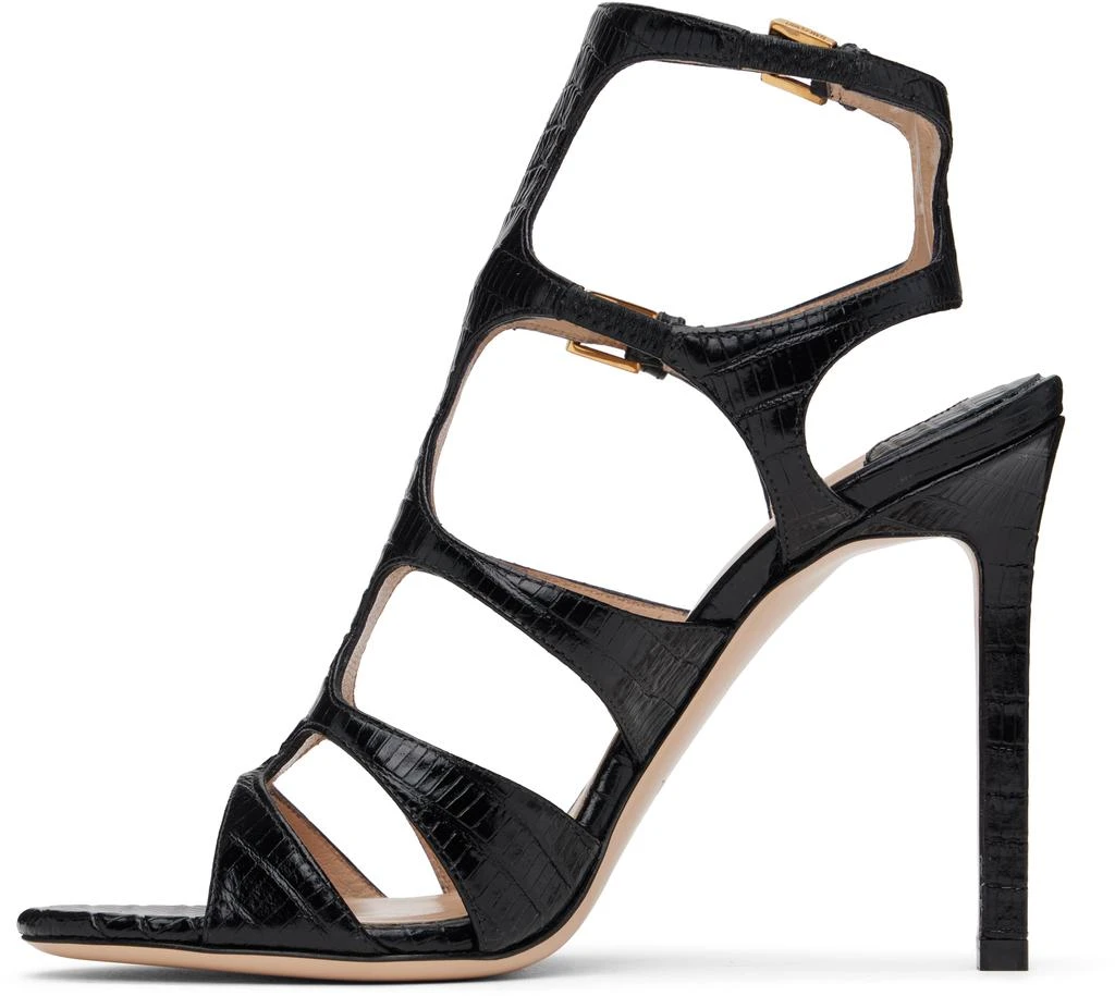 Tom Ford Black Tejus Paradis Heeled Sandals 3
