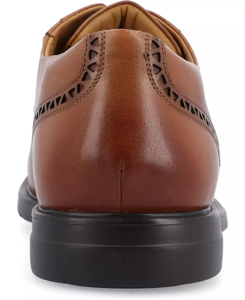 Thomas & Vine Men's Kendrick Wide Width Cap Toe Derby Dress Shoes 3
