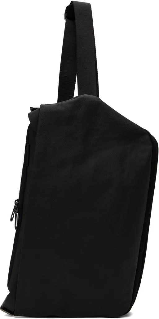 Côte & Ciel Black Riss Coated Canvas Document Holder 1