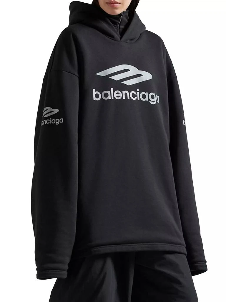 Balenciaga Skiwear - 3B Sports Icon Water Repellent Hoodie Oversized 3