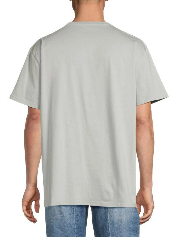 McQueen Graffiti Logo Cotton T-Shirt 2