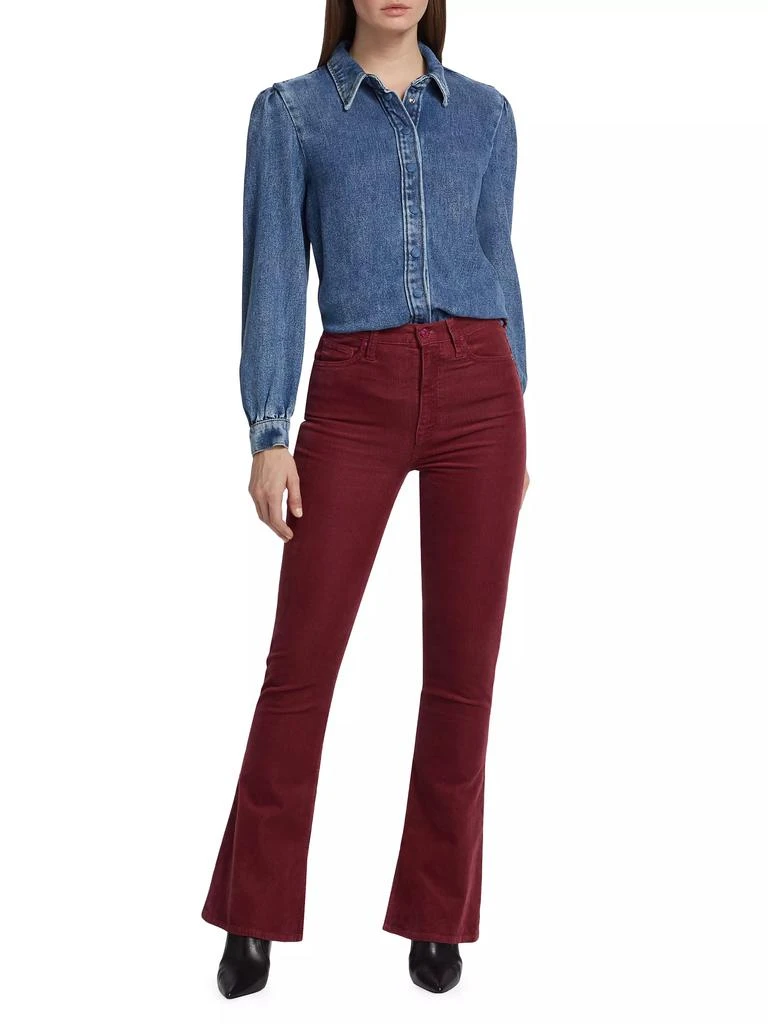 7 For All Mankind Uhr Skinny Bootcut Jeans 2