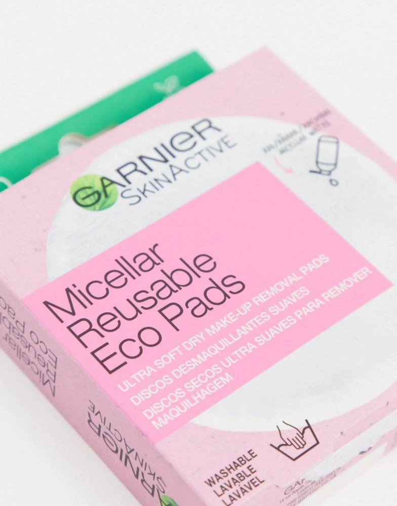 Garnier Garnier Reusable Make-up Remover Pads (3 Large Microfibre Pads) 4