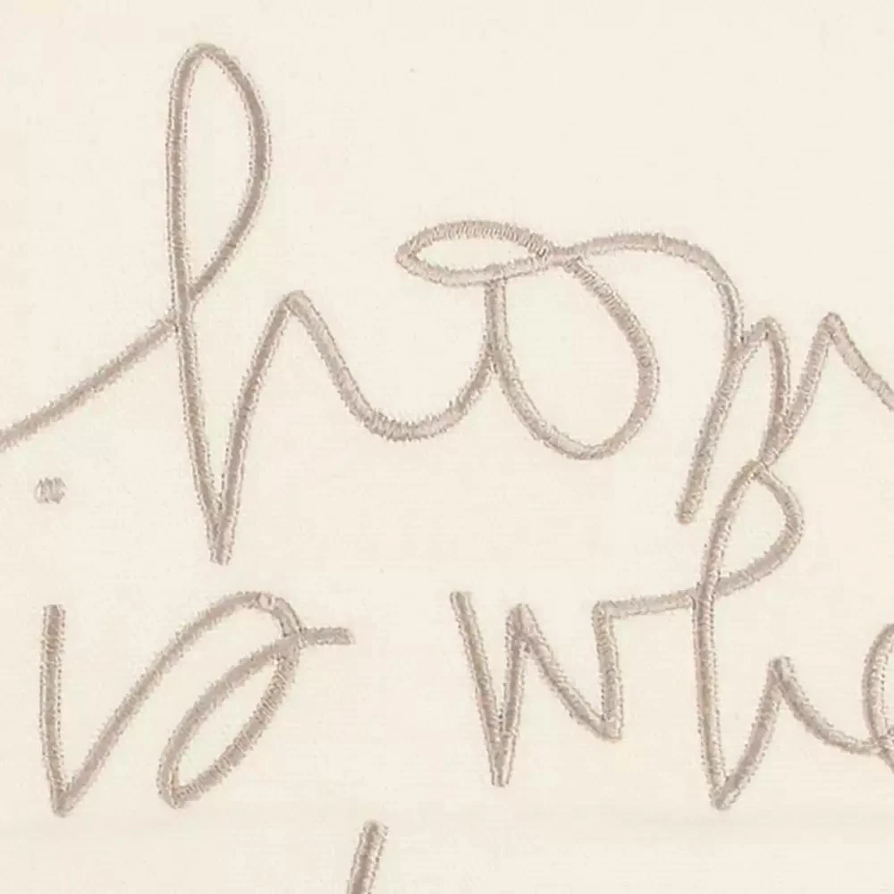 Rizzy Home Heart Polyester Filled Decorative Pillow, 11" x 21" 3