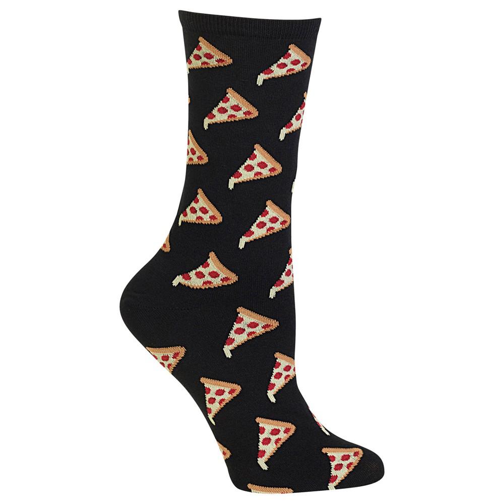 Hot Sox Women's  Pizza Fashion Crew Socks