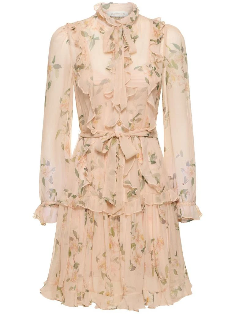 Shop Natura Printed Ruffle Silk Mini Dress on Sale at BeyondStyle  Get 31%  Off Natura Printed Ruffle Silk Mini Dress with Limited-Time Flash Deals,  Exclusive Discounts, and Special Offers. Enjoy Unbeatable