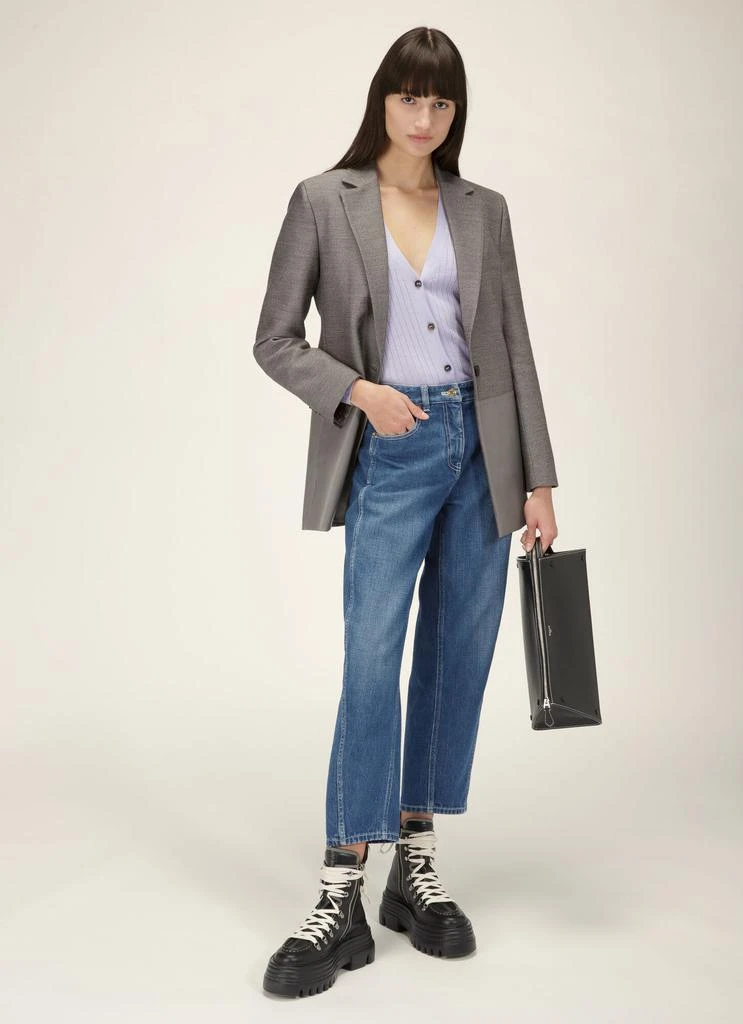 Bally Rib Knit Cardigan 5