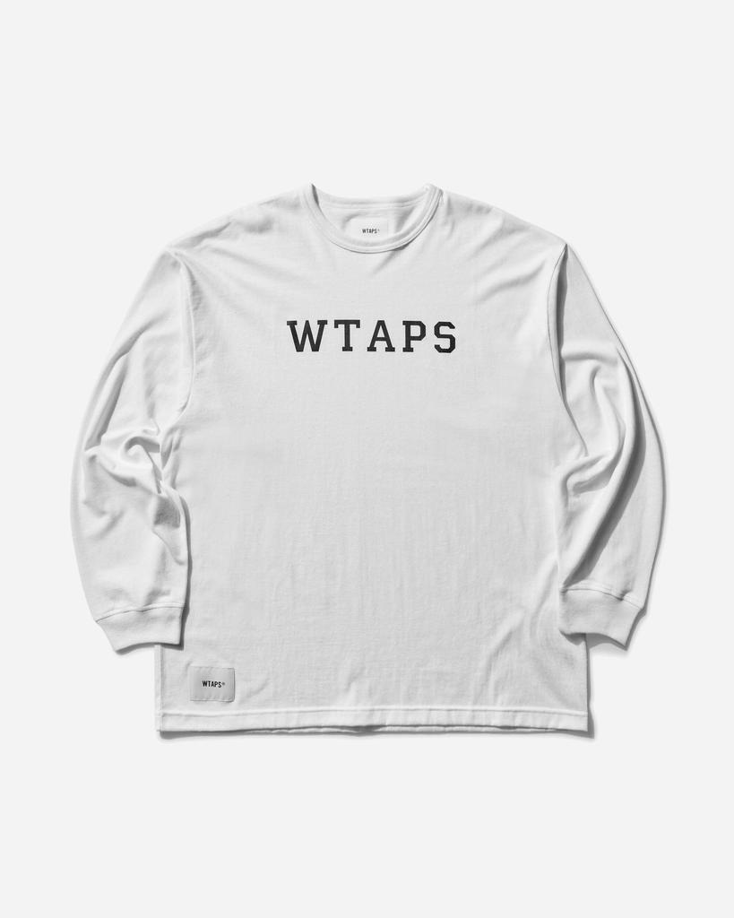 トップス Wtaps OBJ 02 Wtaps White OBJ 02 Long Sleeve T-Shirt - T-Shirts - BeyondStyle