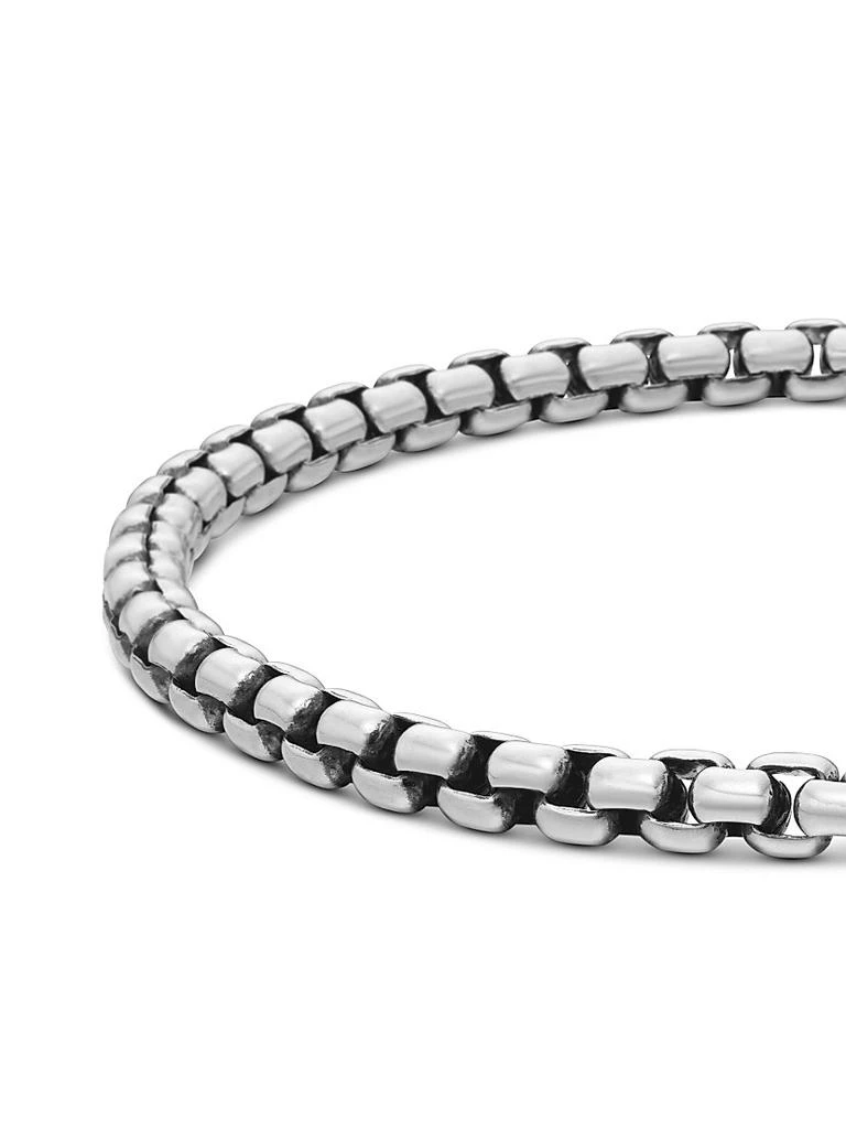 David Yurman DY Bel Aire Box Chain Bracelet in Sterling Silver 7