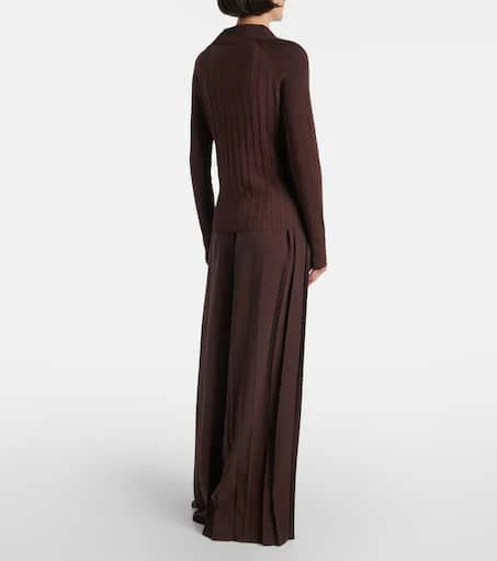 Joseph Ribbed-knit polo sweater 3