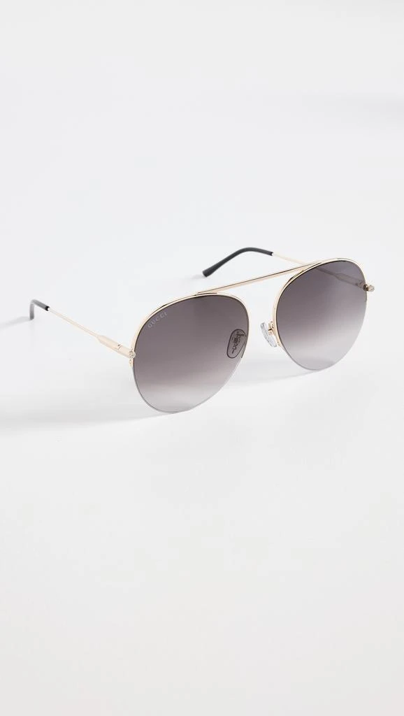 Gucci Oval Sunglasses 3