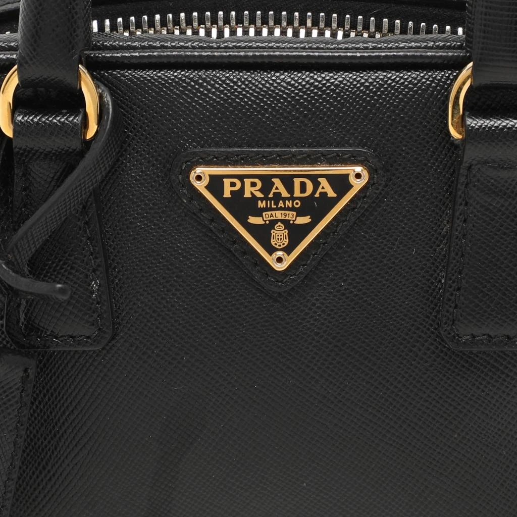 Prada Prada Black Saffiano Lux Leather Mini Crossbody Bag 5