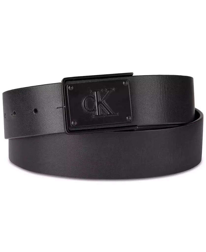 Calvin Klein Men's Track Lock CK Logo Belt 1